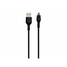Cablu încărcare și sincronizare XO NB55, USB Type-A/micro-USB, 1m, Negru