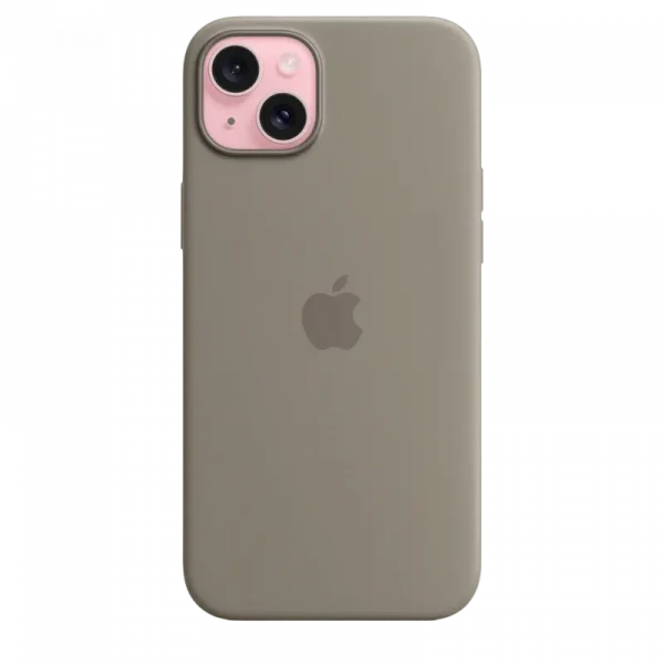 Чехол Apple iPhone 15 Plus Silicone Case with MagSafe, Глина