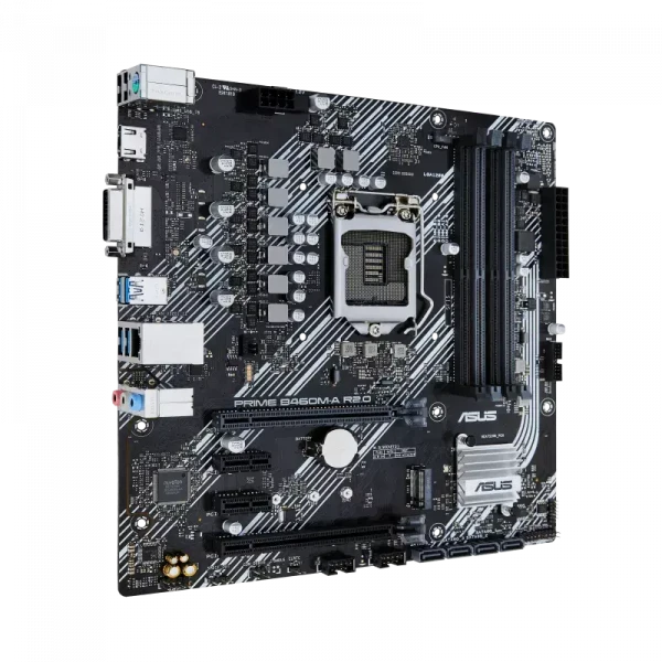 Placă de bază ASUS PRIME B460M-A R2.0, LGA1200, Intel H470, Micro-ATX
