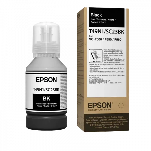 Recipient de cerneală Epson T49N, 140ml, Negru
