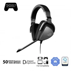 Căști gaming ASUS ROG Delta Core, Cu fir, Negru