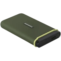SSD portabil extern Transcend ESD380C, 500 GB, Military Green (TS500GESD380C)