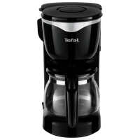 Капельная кофеварка Tefal Perfectta, 600Вт, Чёрный