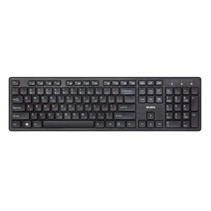 Клавиатура SVEN KB-E5800W, Беспроводное, Чёрный