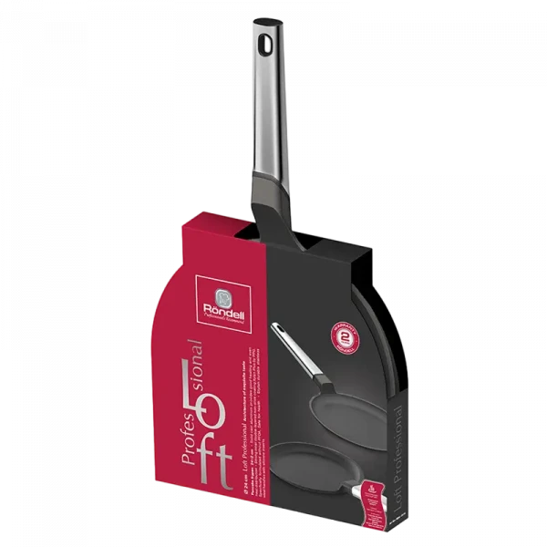 Блинная сковорода Rondell RDA-1519, , 24см, Чёрный