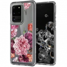 Husă Spigen Ciel Galaxy S20, Trandafir Floral