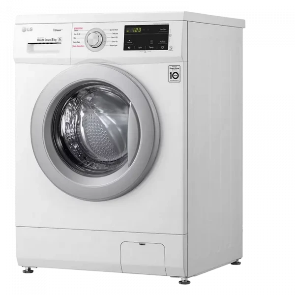 Стиральная машина LG F4J3TS4WE, 8кг, Белый