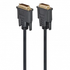 Cablu Video Cablexpert CC-DVI2-BK-6, DVI-D (M) - DVI-D (M), 1,8m, Negru