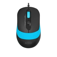 Мышь A4Tech FM10, Черный/Синий