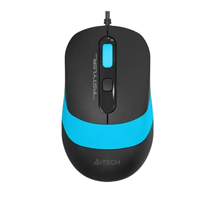 Mouse A4Tech FM10, Negru/Albastru