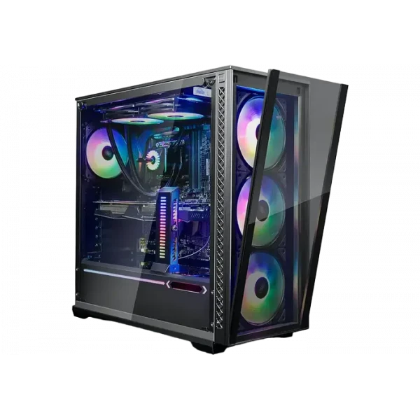 Компьютерный корпус Deepcool MATREXX 70 ADD-RGB 3F, Midi-Tower, ATX, Чёрный
