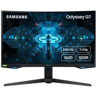 Игровой монитор Samsung C27G75TQSI / 26,9 дюймов / SVA 2560x1440 WQHD / Чёрный