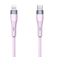 Cablu de încărcare Nillkin Type-C to Lightning Cable, Flowspeed, USB Type-C/Lightning, 1,2m, Violet