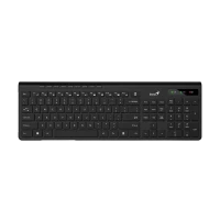 Клавиатура Genius SlimStar 7230, Беспроводное, Чёрный