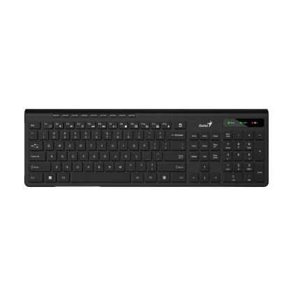 Клавиатура Genius SlimStar 7230, Беспроводное, Чёрный