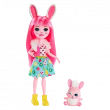 Păpușă Enchantimals Bree Bunny FXM73