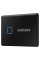 SSD portabil extern Samsung Portable SSD T7 Touch, 2 TB, Negru (MU-PC2T0K/WW)