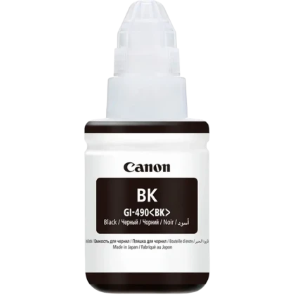 Контейнер с чернилами Canon GI-490, 135мл, Черный