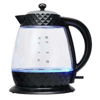 Электрочайник Polaris PWK1750CGL, Чёрный