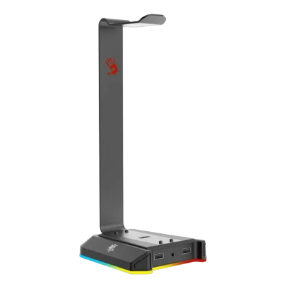Подставка для игровой гарнитуры Bloody GS2, USB, Чёрный
