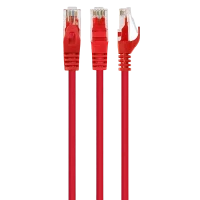 Patch cord Cablexpert PP6U-3M/R, Cat6 UTP, 3m, Roșu