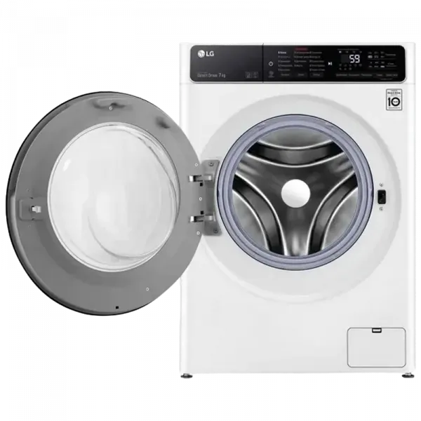 Mașină de spălat LG F2T3HS6W, 7kg, Alb