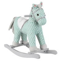Scaun balansoar pentru copii Kikka Boo Horse, Verde