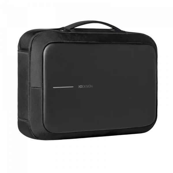 Рюкзак для ноутбука Bobby Bizz, 15.6, Искусственная кожа, Чёрный