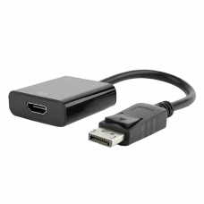 Adaptor Video Cablexpert AB-DPM-HDMIF-002, DisplayPort (M) - HDMI (F), 0,1m, Negru