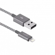 Cablu încărcare și sincronizare Moshi iPhone Lighting USB Cable, USB Type-A/Lightning, 1,2m, Gri
