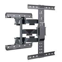 Настенное крепление для телевизора Gembird WM-65ST-01, Чёрный