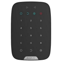 Tastatură tactilă fără fir Ajax KeyPad Plus, Negru