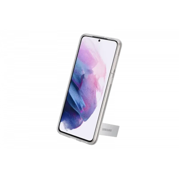 Чехол Samsung Clear Standing Cover for Galaxy S21, Прозрачный