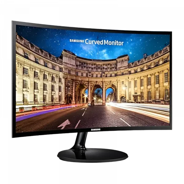 Монитор Samsung C24F390FH / 23,5 дюйма / VA 1920x1080 FHD / Чёрный