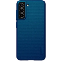 Чехол Nillkin Nillkin SAM. S21 FE, Frosted, Peacock Blue, Синий