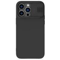 Husă Nillkin iPhone 14 Pro Ma CamShield Silky Magnetic Silicone, Elegant Black