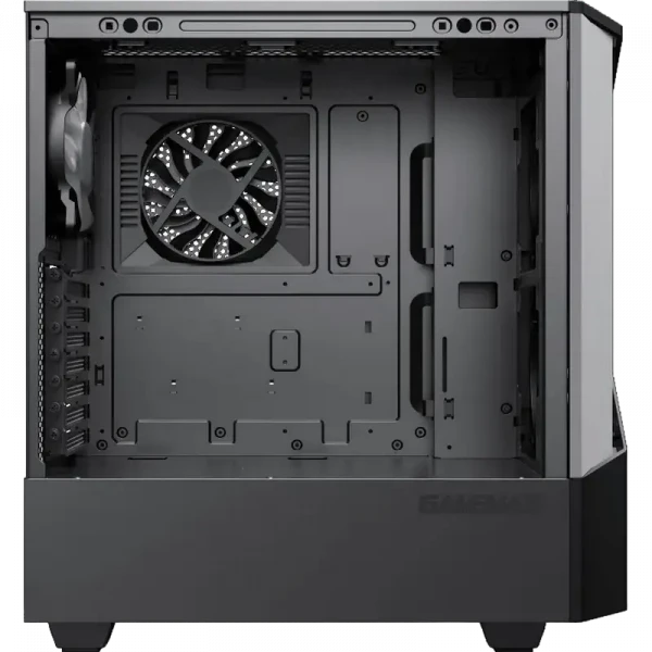 Компьютерный корпус Gamemax Contac COC, Midi-Tower, Без блока питания, Черный/Серый