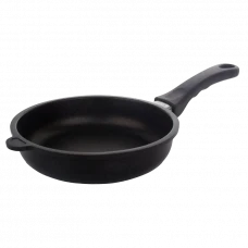 Tigaie AMT Gastroguss AMT-520-E, 1L, 20cm, Negru
