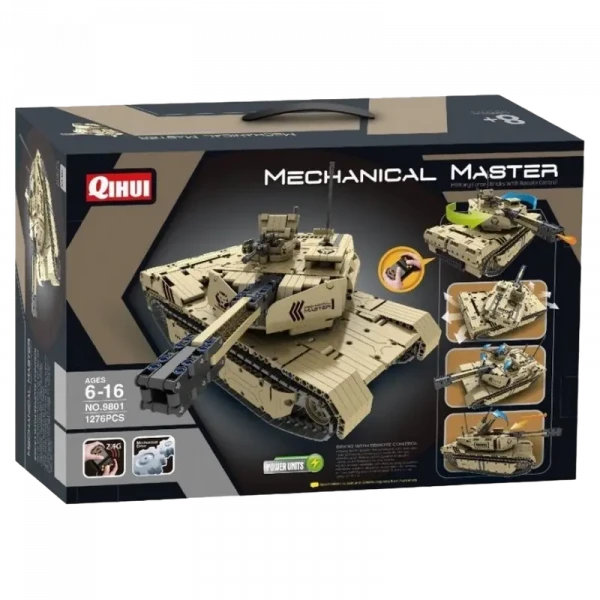 Constructor cu telecomandă XTech Big Tank