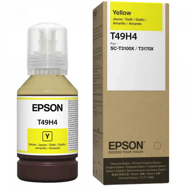 Recipient de cerneală Epson T49H, C13T49H400, Galben