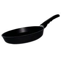 Сковорода AMT Gastroguss AMT-5L24-E-Z2, 1,3л, 24см, Чёрный