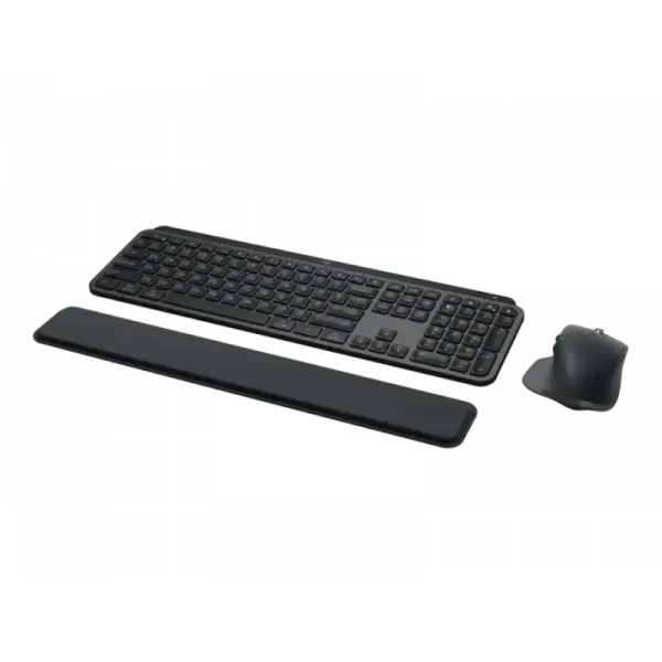 Клавиатура и мышь Logitech MX Keys S Combo, Беспроводное, Графитовый