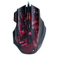 Игровая мышь QUMO Fighter, Чёрный