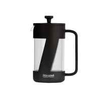 Френч-пресс Rondell RDS-1064, 0,6л, Чёрный