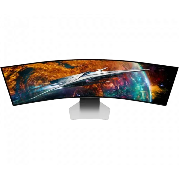 49 Игровой монитор Samsung S49CG95, OLED 5120x1440 Dual QHD, Серебристый
