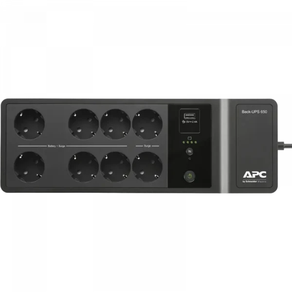 Источник бесперебойного питания APC Back-UPS BE650G2-RS, Линейно-интерактивный, 650VA