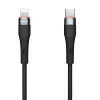 Cablu de încărcare Nillkin Type-C to Lightning Cable, Flowspeed, USB Type-C/Lightning, 1,2m, Negru