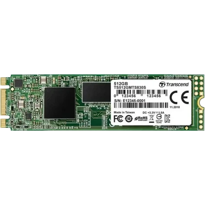 Накопитель SSD Transcend 830S, 512Гб, TS512GMTS830S