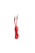 Cablu audio Remax L100, 3.5 mm - 3.5 mm, 1m, Roșu