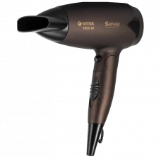 Компактный фен VITEK VT-8206, 1600 Вт, Коричневый
